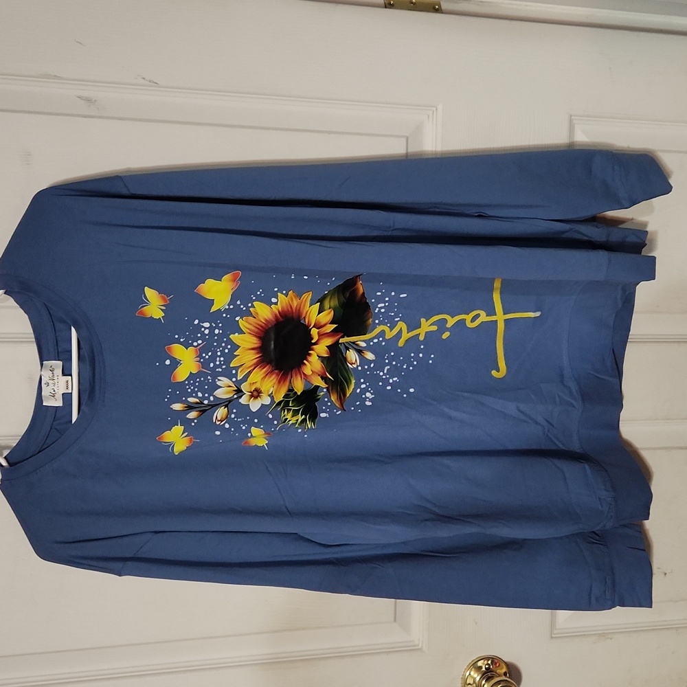 Sunflower faith shirt